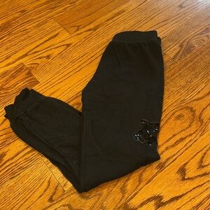Butter Super Soft Girl’s Black Joggers Size M (8/10)